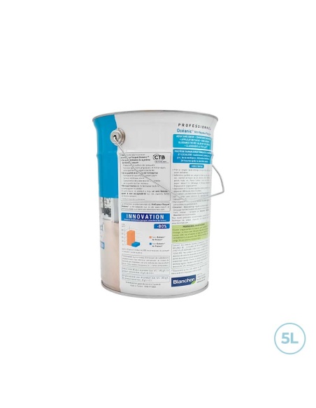 Vitrificateur Océanic Air Protect chêne ciré protection et finition bois - Blanchon 5L