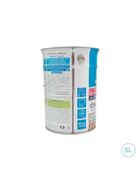 Vitrificateur Océanic Air Protect chêne ciré protection et finition bois - Blanchon 5L