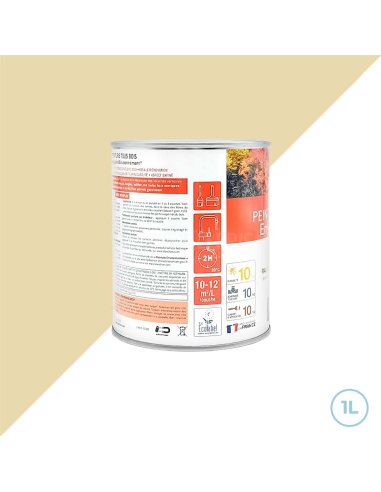 Peinture pour toutes boiseries environnement ral 1015 ivoire clair 1L - Blanchon