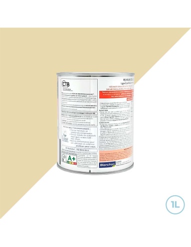 Peinture pour toutes boiseries environnement ral 1015 ivoire clair 1L - Blanchon