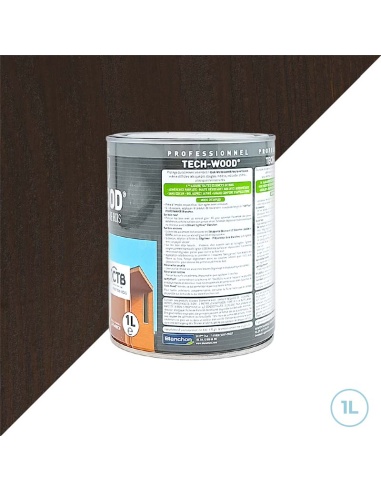 Blanchon lasure tech-wood - Chêne rustique - 1L tous types de bois