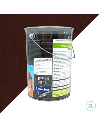 Blanchon lasure tech-wood - Chêne rustique - 1L tous types de bois