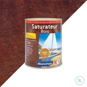 Blanchon saturateur bois teinte IPE 1L - Toutes essences de bois