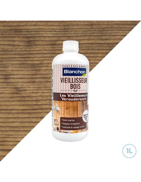 Blanchon vieillisseur de bois teinte terre fumé 1L Blanchon - Bois intérieur