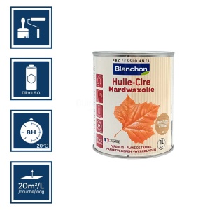 Décoration parquet Blanchon - Huile Cire bois flotté - 1L 2