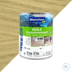 Huile environnement biosourcée chêne Blanchon 5L