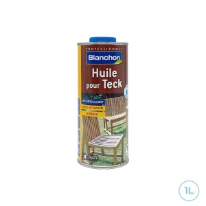Huile mobilier de jardin - Huile pour teck Blanchon 1L