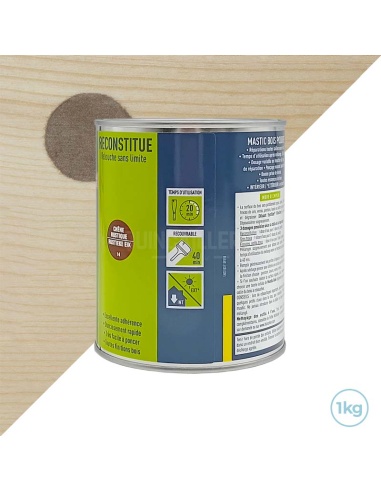 Blanchon mastic pour boiseries chêne rustique 1kg Blanchon