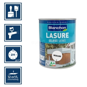 Blanchon lasure gélifiée - Incolore 1L 2