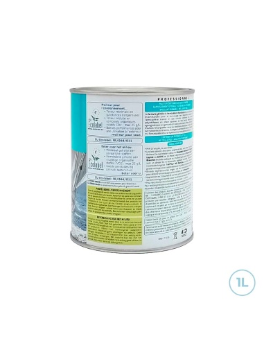 Vernis marin incolore mat pour bateaux 1L - Blanchon