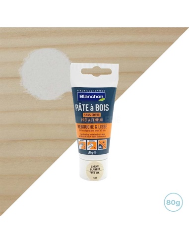 Pate à bois Blanchon chêne blanc 80g