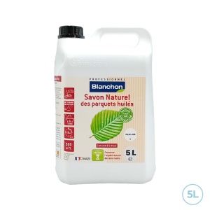 Savon incolore naturel biosourcé pour parquets huilés 5L Blanchon
