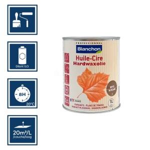 Blanchon huile cire protection des planchers - Noyé - 1L 2