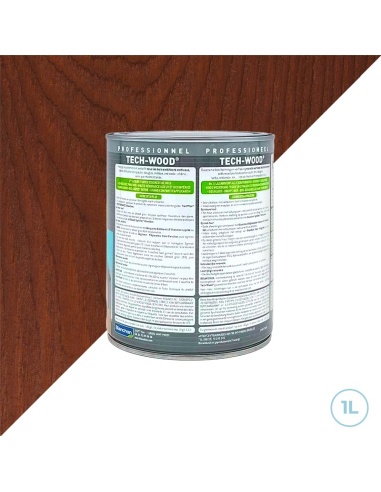 Blanchon - Lasure tech-wood bois extérieurs 1L chêne doré