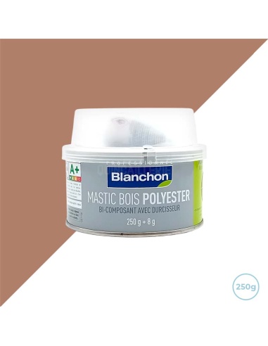 Mastic bois polyester 250g - Chêne - Blanchon