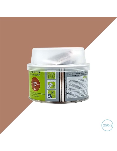 Mastic bois polyester 250g - Chêne - Blanchon Mastic bois polyester 250g - Chêne - Blanchon