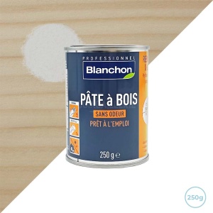 Blanchon pâte à bois 250g chêne blanchi