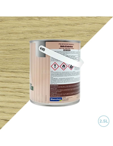 Huile d'entretien Blanchon Naturel 2,5L