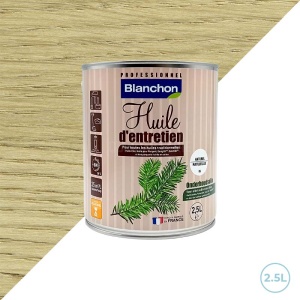 Huile d'entretien Blanchon Naturel 2,5L