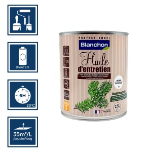 Huile d'entretien Blanchon Naturel 2,5L 2