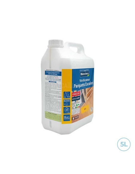 Blanchon vitrificateur parquets-escaliers 5L mat