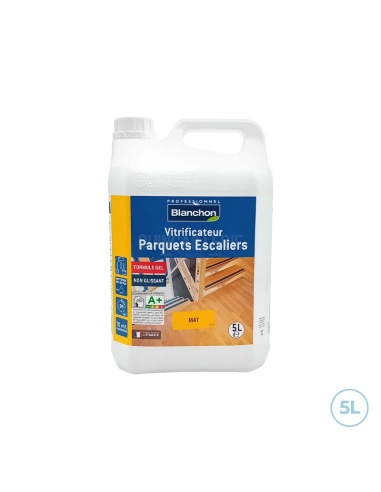 Blanchon vitrificateur parquets-escaliers 5L mat