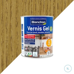 Vernis chêne doré gel biosourcé Blanchon 1L