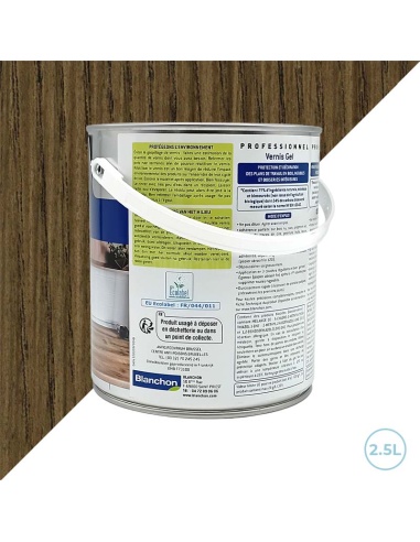 Vernis Blanchon gel biosourcé 2,5L chêne foncé - Plans de travail, meubles et boiseries