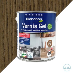 Vernis Blanchon gel biosourcé 2,5L chêne foncé - Plans de travail, meubles et boiseries
