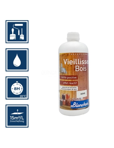 Vieillisseur bois wenge 1L Blanchon
