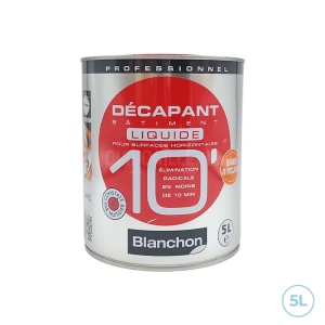 Décapant bâtiment 10 liquide 5L Blanchon