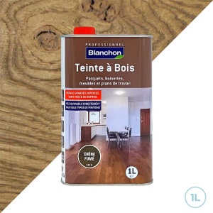 Teinte à bois pigmentaire chêne fumé 1L Blanchon