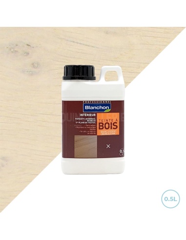 Teinte blanche pour bois 1L Blanchon