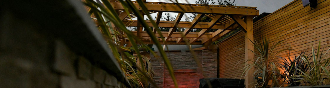 Pergola en bois