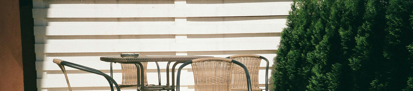 bardage en bois blanc